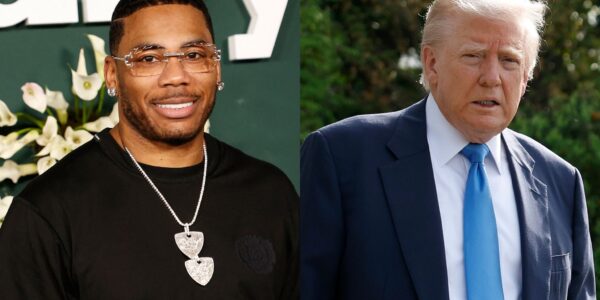 Heard You, Sir! Nelly Sparks Reactions After Speaking On Donald Trump's First 100 Days As U.S. President (VIDEO)