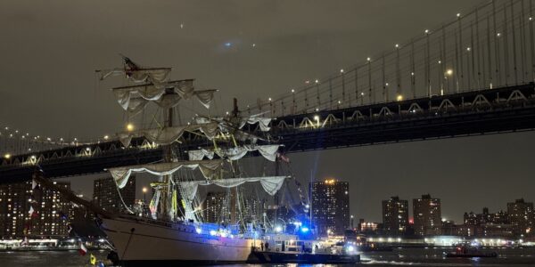 Navy Ship Collision At Brooklyn Bridge Kills Two People & Leaves Several Others Injured
