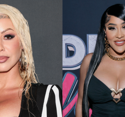 Social Media Pops OFF Over Amber Rose's Caption On THIS Photo With Natalie Nunn In Kenya
