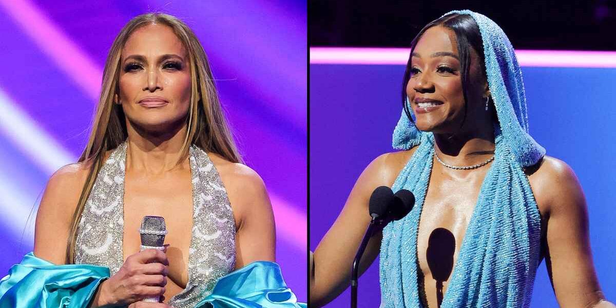 Tiffany Haddish Jokes About 'Single' Jennifer Lopez at 2025 AMAs