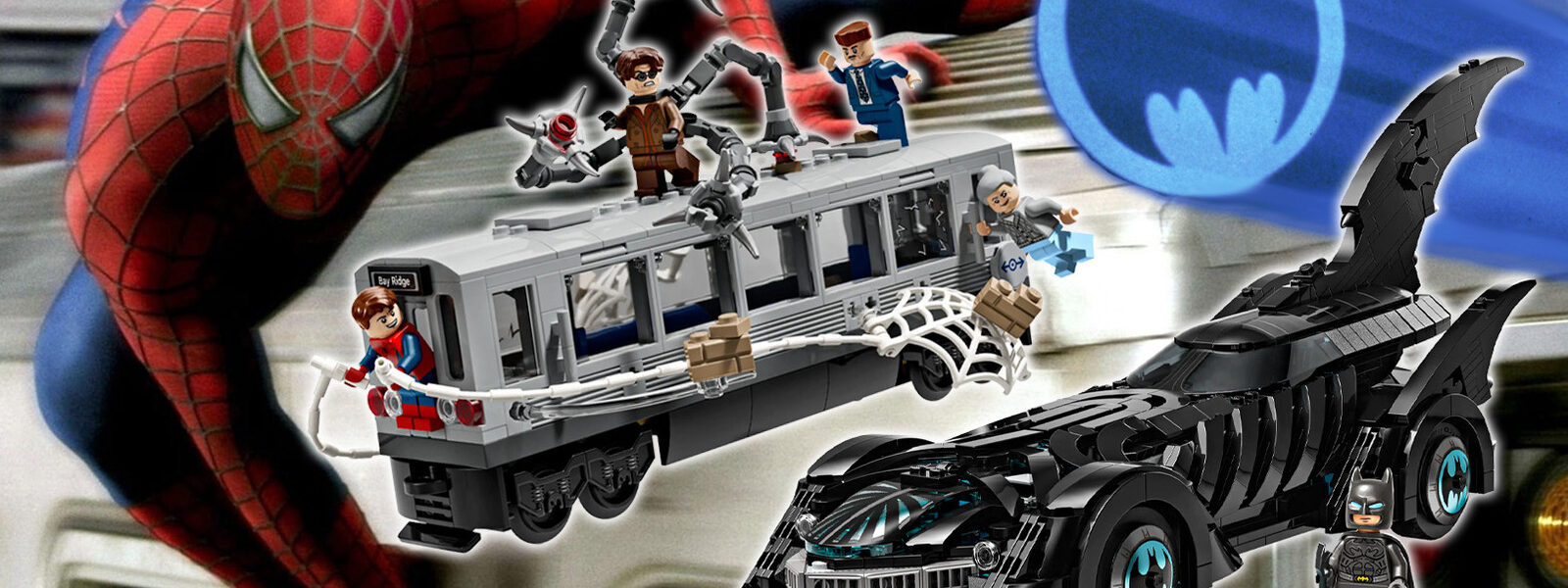Spider-Man 2's Train Sequence And The Best Batmobile Are Getting LEGO Sets