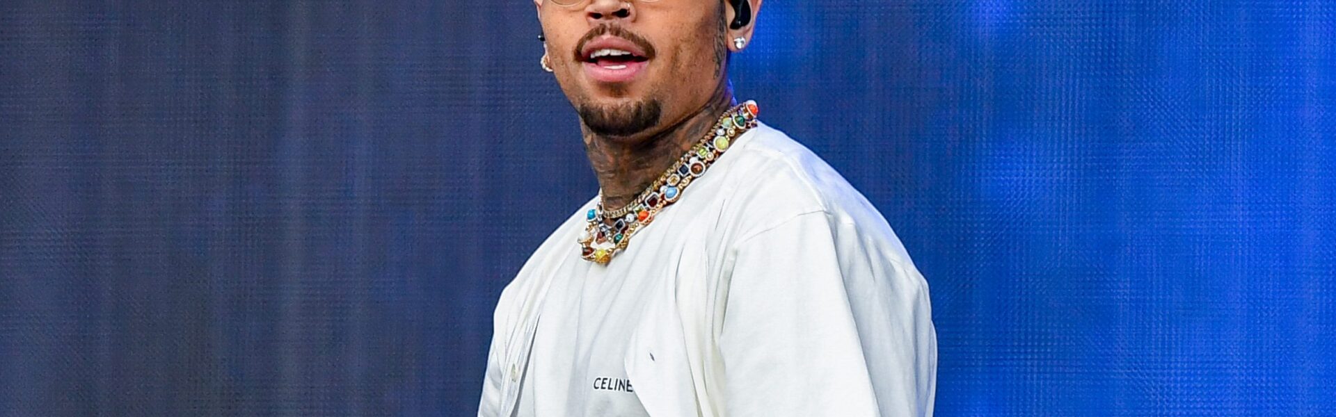 Chris Brown Checks Fan For Throwing Drink At Him During Breezy Bowl Concert