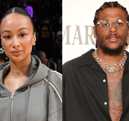 Draya Michele And Jalen Green Reveal Daughter's Face And Name In Sweet IG Post (PHOTOS) Lyght Green