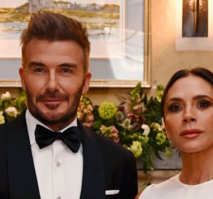 Victoria Beckham Shares Photo of Hospitalized David Beckham