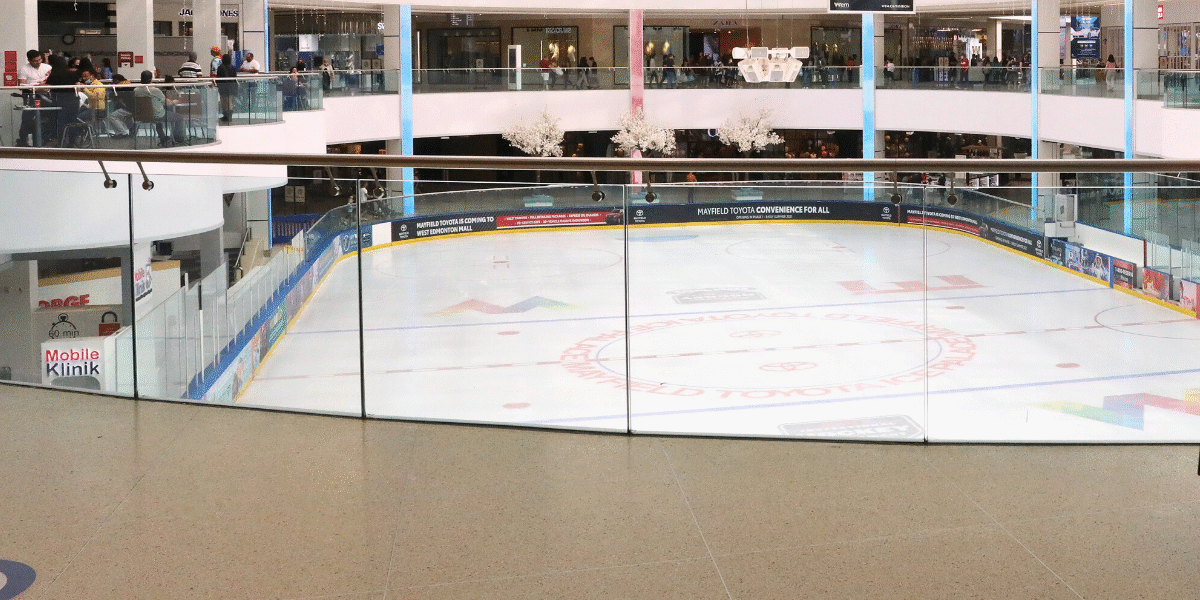 Whew! Houston Man Breaks Legs While Fleeing Cops After Allegedly Shoplifting In Galleria Mall (VIDEO) Ice Rink