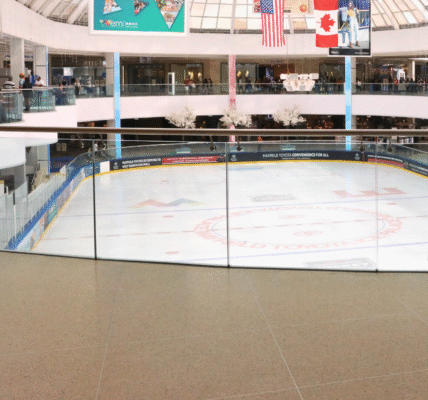 Whew! Houston Man Breaks Legs While Fleeing Cops After Allegedly Shoplifting In Galleria Mall (VIDEO) Ice Rink