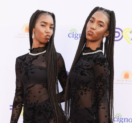 Jessie & D'Lila Combs Link Up With Baby Love For Sweet Sister Moment
