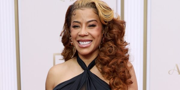 Movin' On? Keyshia Cole Appears To Cover-Up Chest Tattoo Of Hunxho's First Name