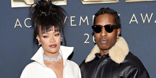 Prayers Up! Rihanna, A$AP Rocky & Kids Attend Her Father, Ronald Fenty, Funeral In Barbados (PHOTOS)