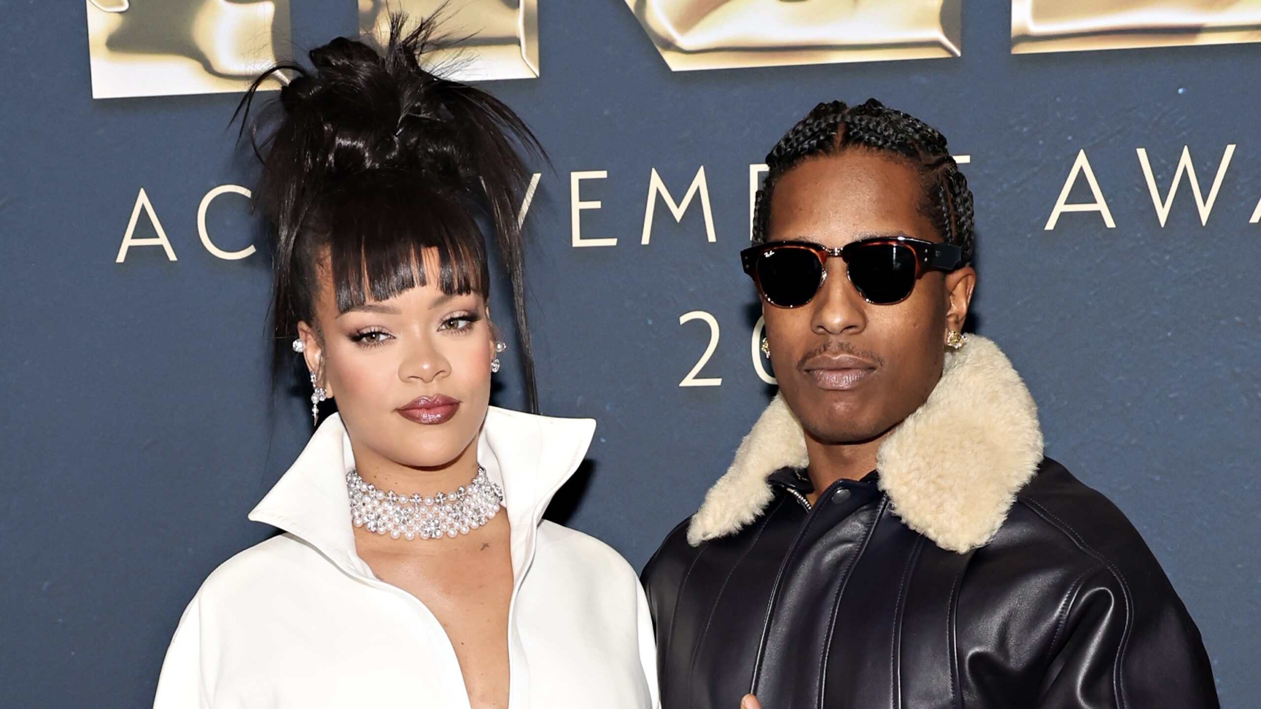 Prayers Up! Rihanna, A$AP Rocky & Kids Attend Her Father, Ronald Fenty, Funeral In Barbados (PHOTOS)