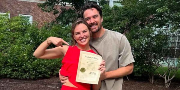 Hannah Brown and Adam Woolard Marry Ahead of Wedding