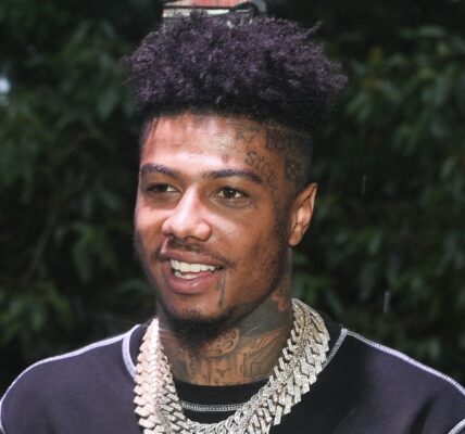 There He Is! Karlissa Saffold Harvey Shows Video Call With Blueface Amid Reacting To His Additional Face Tattoos