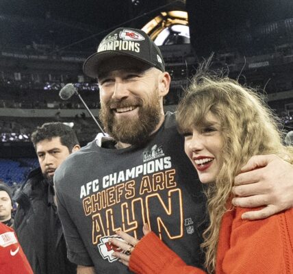 He Did That?! Taylor Swift Flaunts STUNNING Engagement Ring From Travis Kelce In Surprise Announcement Photos