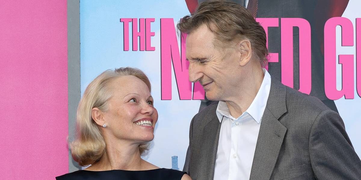 Hollywood Reacts to Pamela Anderson Liam Neeson Romance